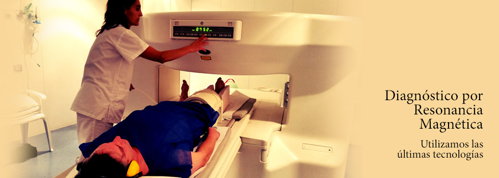 Diagnóstico por Resonancia Magnética. Utilizamos las últimas tecnologías.